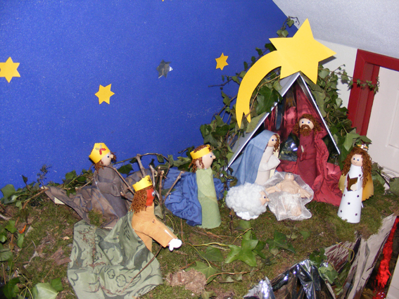 >Arte popular natalícia: Presépio da Escola da Golpilheira…