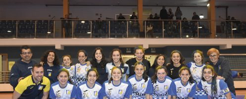 Futsal Júnior Feminino: Campeonato Distrital está ganho!  O “penta” já cá canta (pela 2.ª vez)