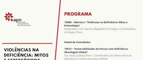 Sessões Online Sobre Violência Para Com Deficientes