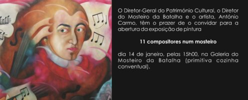 Exposição “11 compositores num mosteiro” | 14 janeiro | 15h00