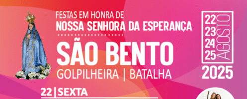 22 a 25 de Agosto: Festa de Nossa Senhora da Esperança em São Bento