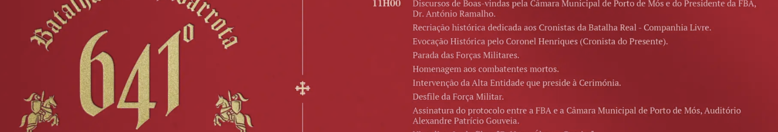 CIBA celebra 641 anos de Aljubarrota